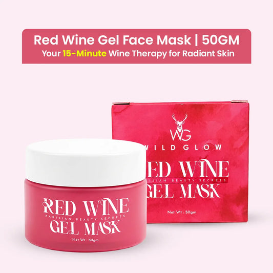 Red Wine Gel Face Mask | 50GM