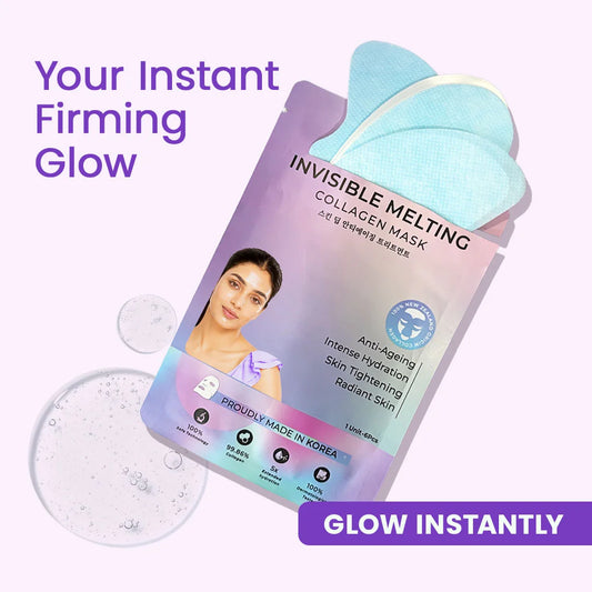 Invisible Collagen Sheet Mask | 6 Pcs