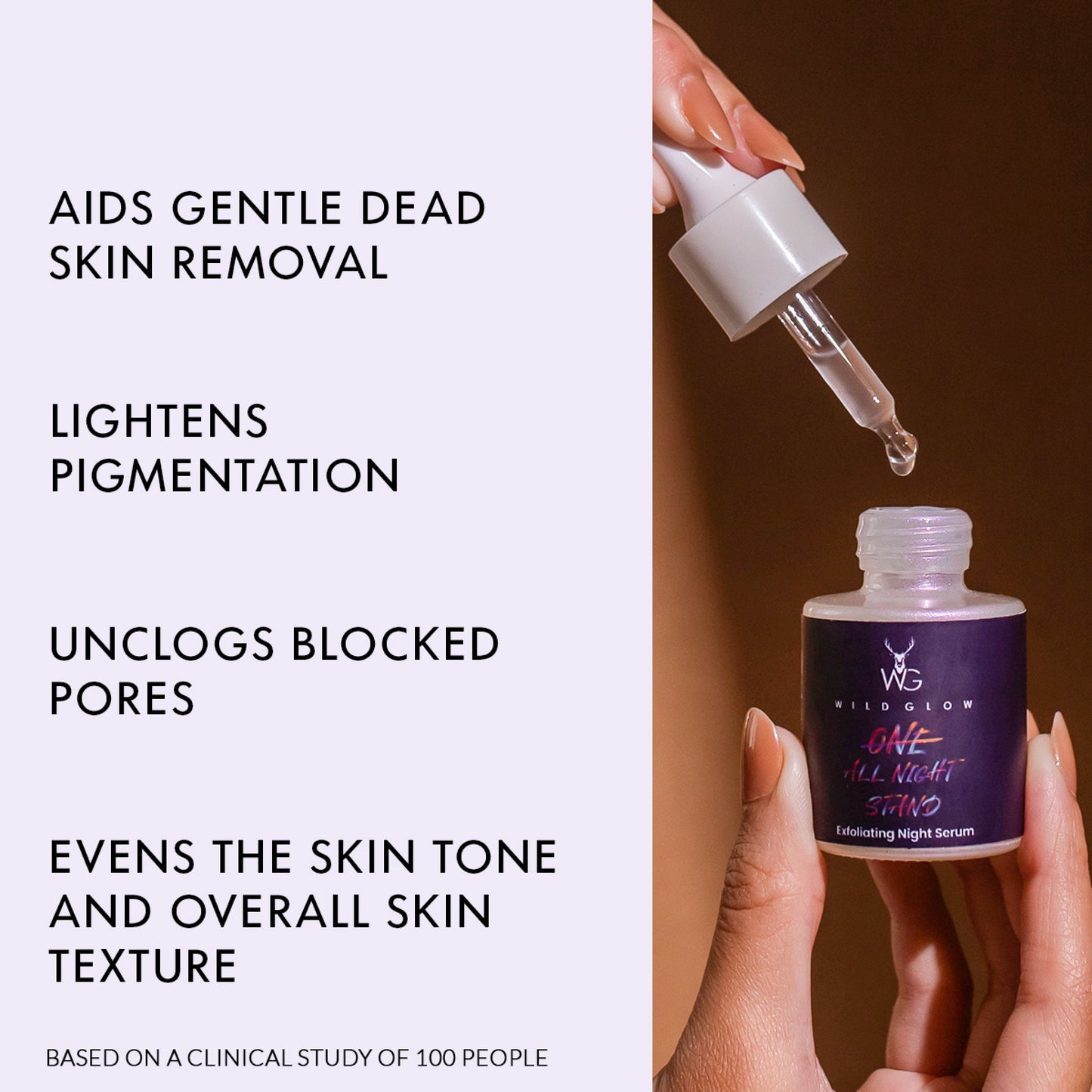 Overnight Exfoliation + Skin Renewal Serum With 10% AHA (20 ML)