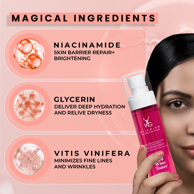 Red Wine Toner With Real Wine Extracts & Parisian Ingredients (120ML) secondary image