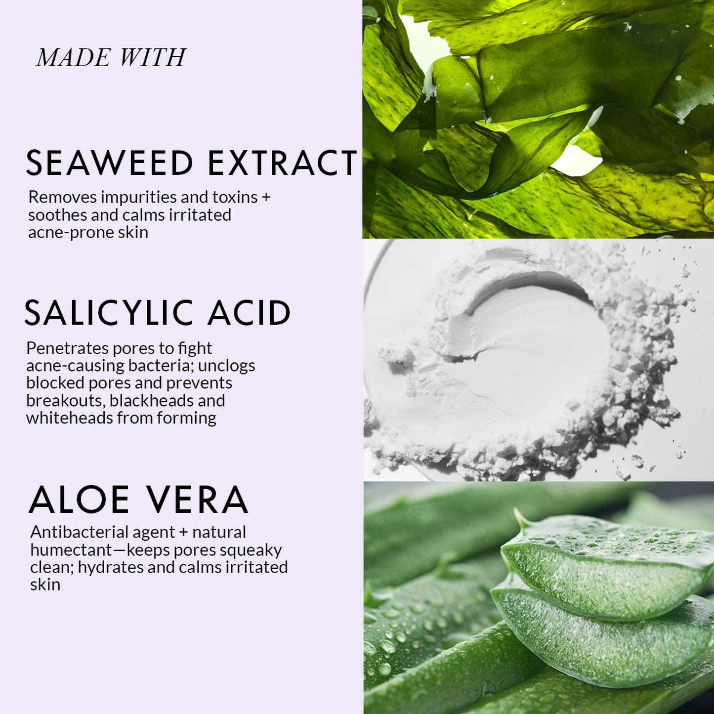 Anti Acne Cleanser with Sea Weed Extract (100 ML)