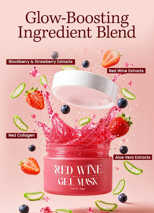 Red Wine Gel Face Mask | 50GM