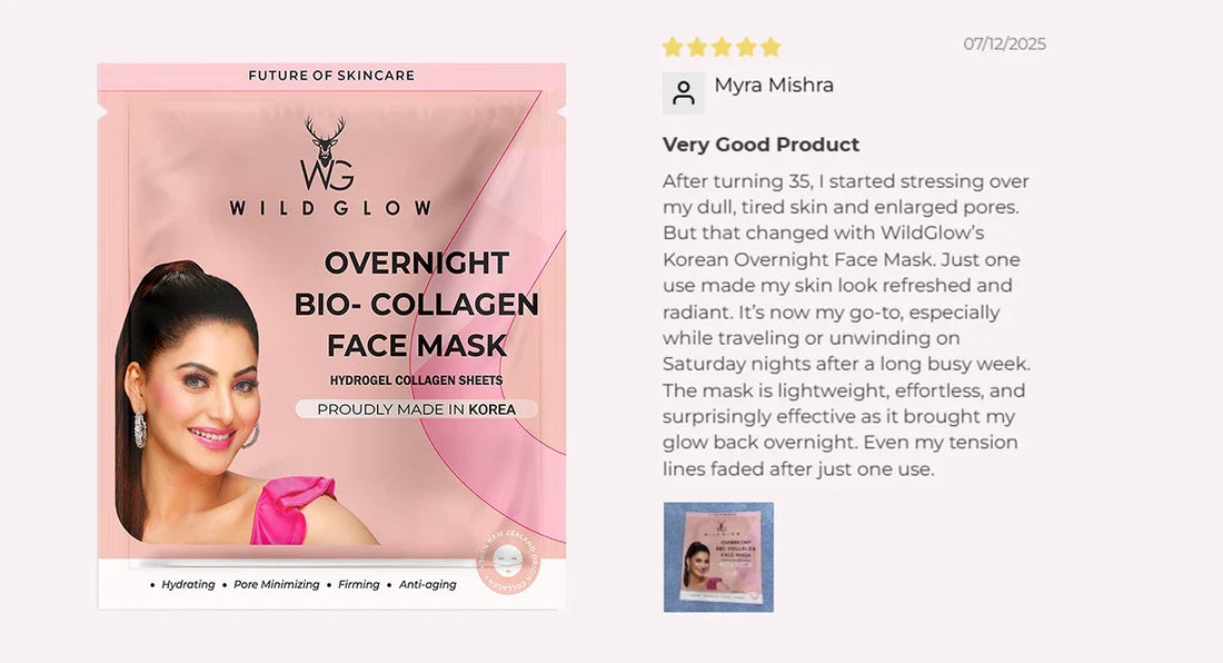 Customer Reviews for Wildglow Korean Face Mask