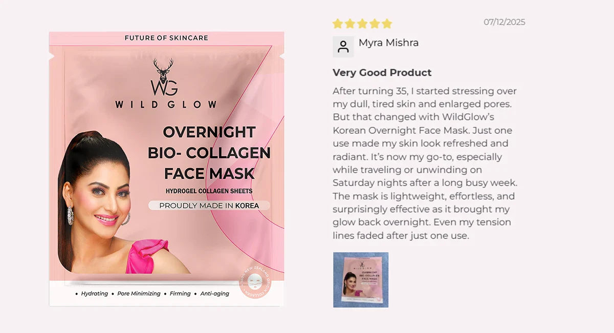 Customer Reviews for Wildglow Korean Face Mask