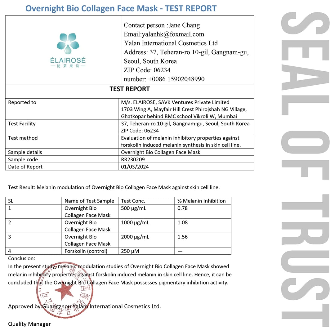 Overnight Korean Face Mask With Real Deep Bio-Collagen Revamp