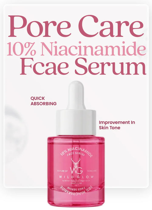 🎁 10% Niacinamide Face Serum for Pore Care & Clear Glow – 30ml - 30ml