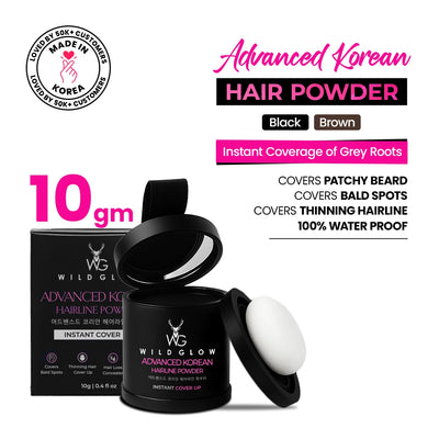Advanced Hairline Density Filler Powder – Covers Grey Roots & Bald Spots Instantly (10gm)