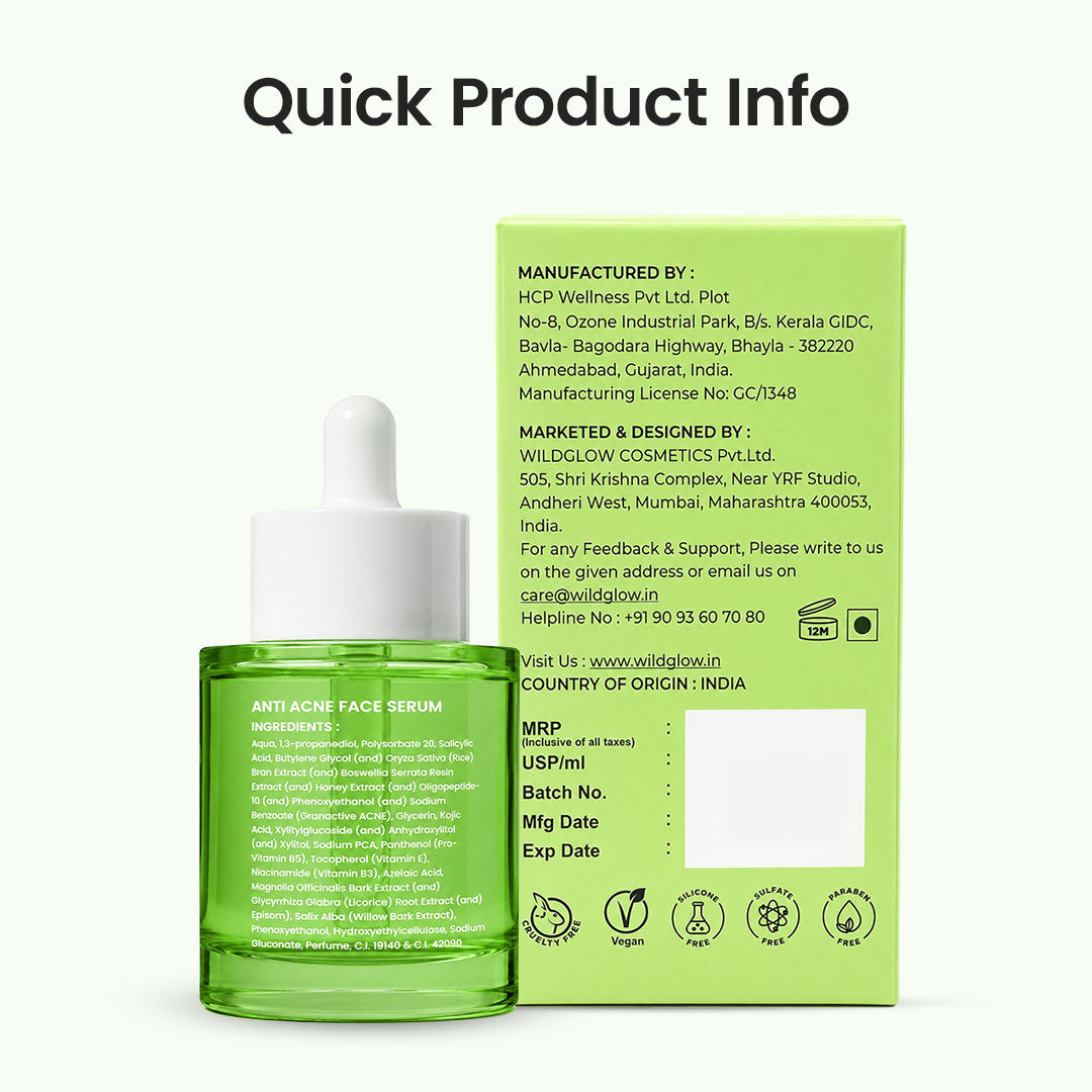2% Salicylic Acid Face Serum | 30ml