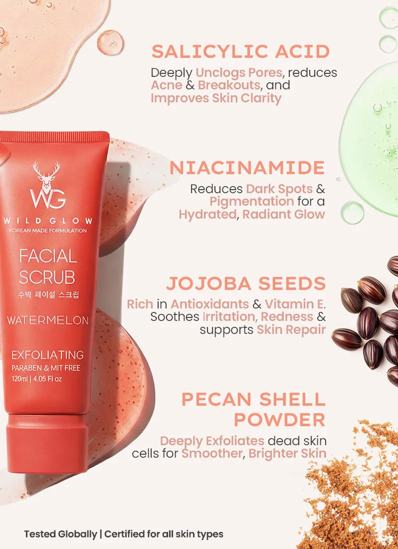 Watermelon Facial Scrub | 120ml