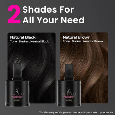 Advanced Hairline Density Filler Powder – Covers Grey Roots & Bald Spots Instantly (10gm) secondary image