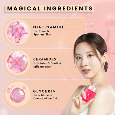 10% Niacinamide Face Serum | Pore-Minimizing & Texture-Refining Serum for Clear, Glowing Skin 30ml secondary image