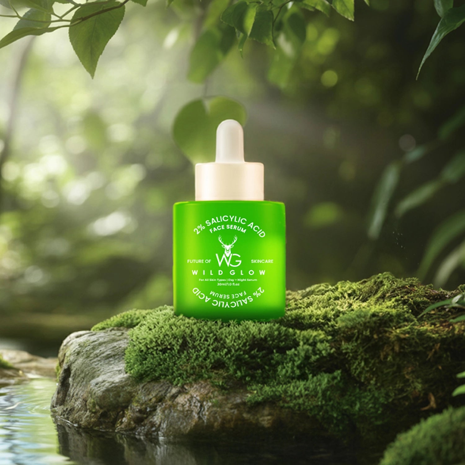 2% Salicylic Acid Face Serum | Anti-Acne Serum for Oil-Control, Clear & Balanced Skin 30ml