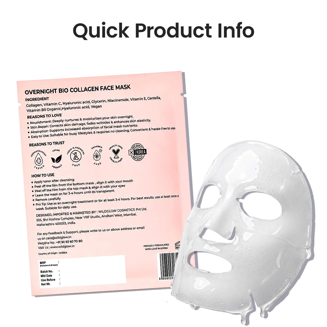 Bio Collagen Overnight Face Mask