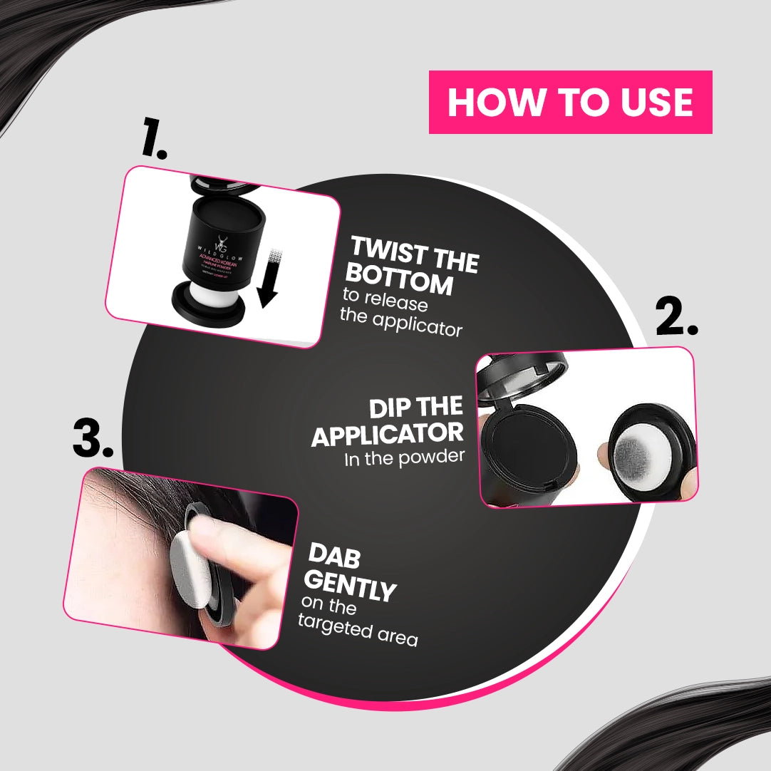 Advanced Hairline Density Filler Powder – Covers Grey Roots & Bald Spots Instantly (10gm)