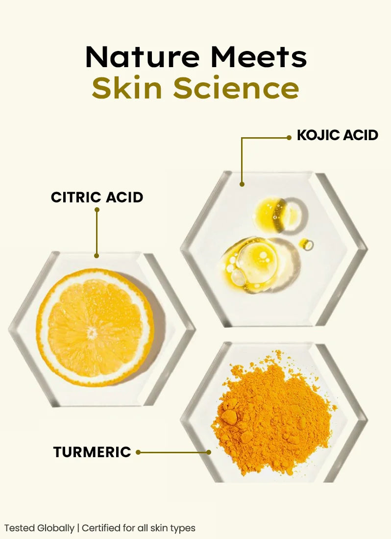 Kojic Acid & Turmeric Cleansing Pads - 40Pcs