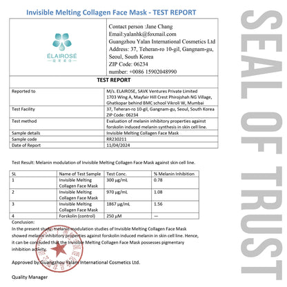 Invisible Collagen Sheet Mask For Instant Hydration | Skincare Film