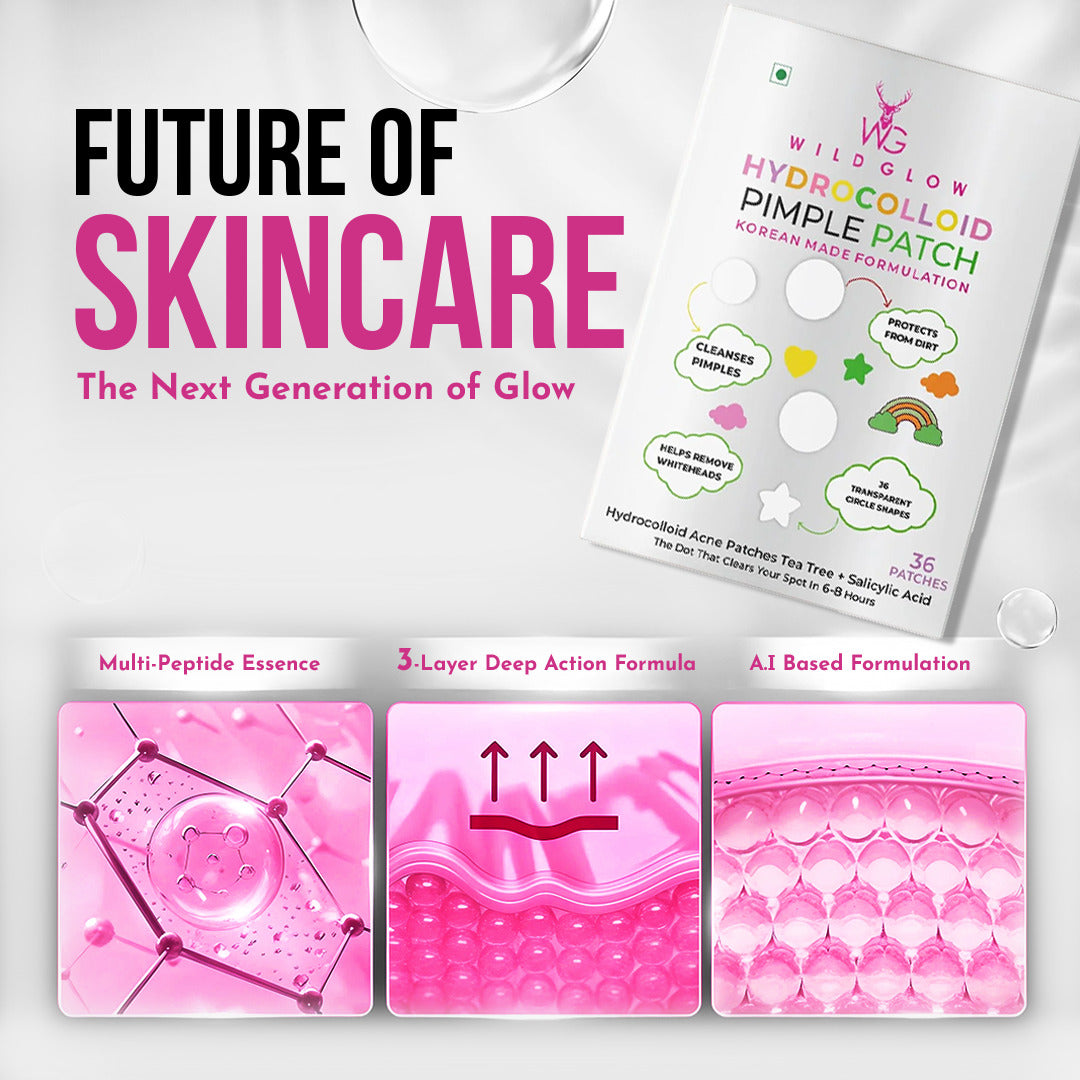 Overnight Acne Pimple Patches with Salicylic Acid – 36 Dots