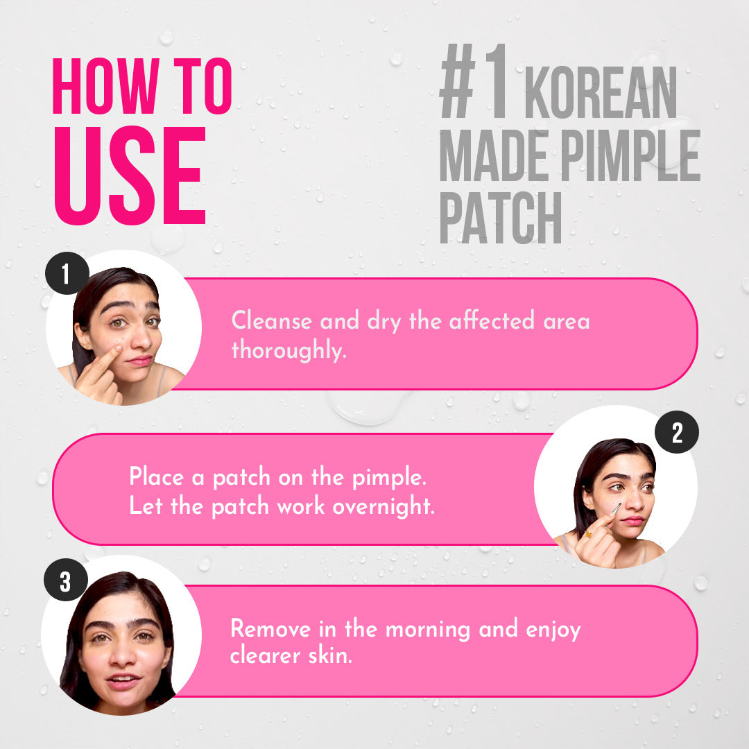 Overnight Acne Pimple Patches with Salicylic Acid – 36 Dots