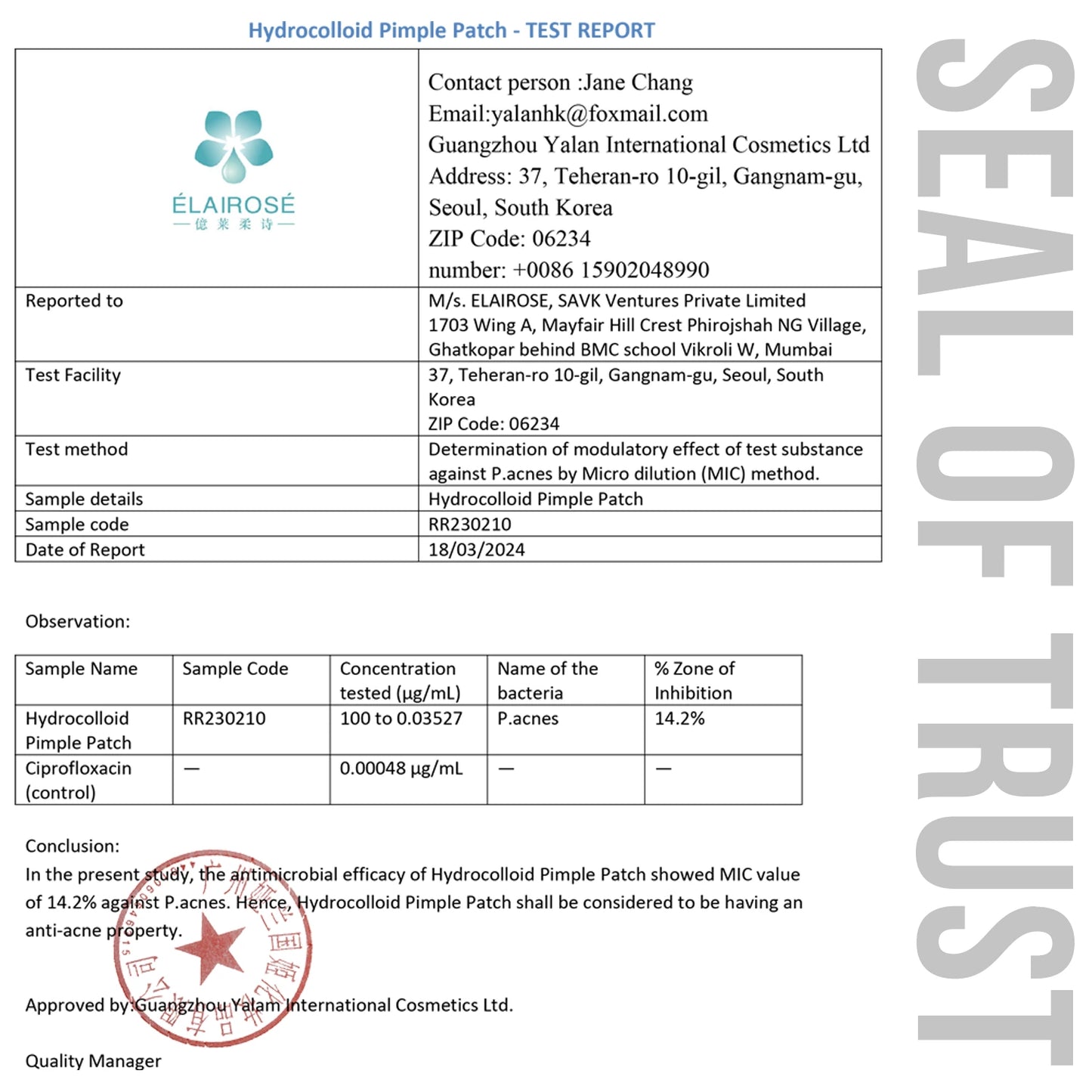 Overnight Acne Pimple Patches with Salicylic Acid – 36 Dots