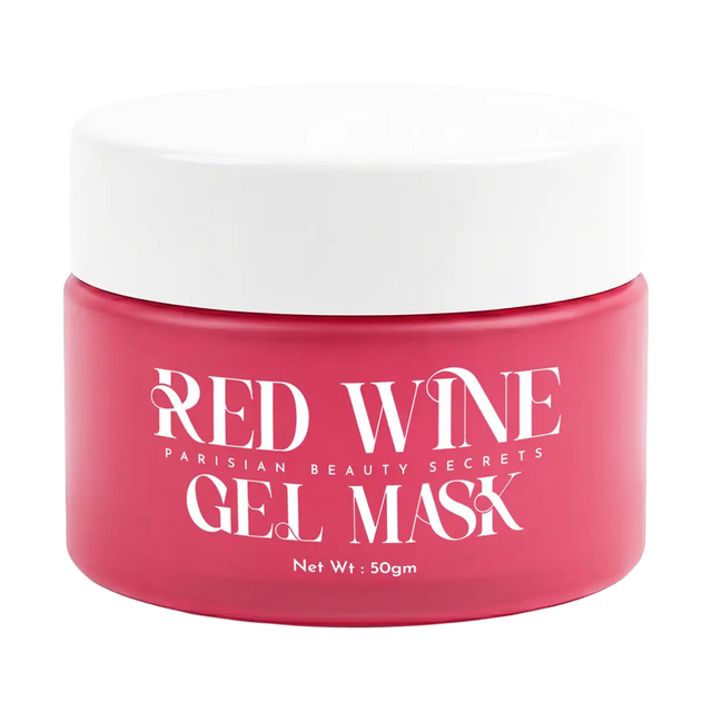 Red Wine Gel Face Mask