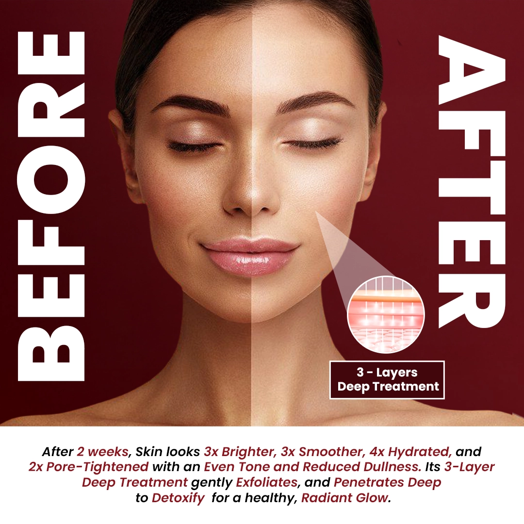 Red Wine Gel Face Mask With Paris-based RedWine Extracts - 50GM