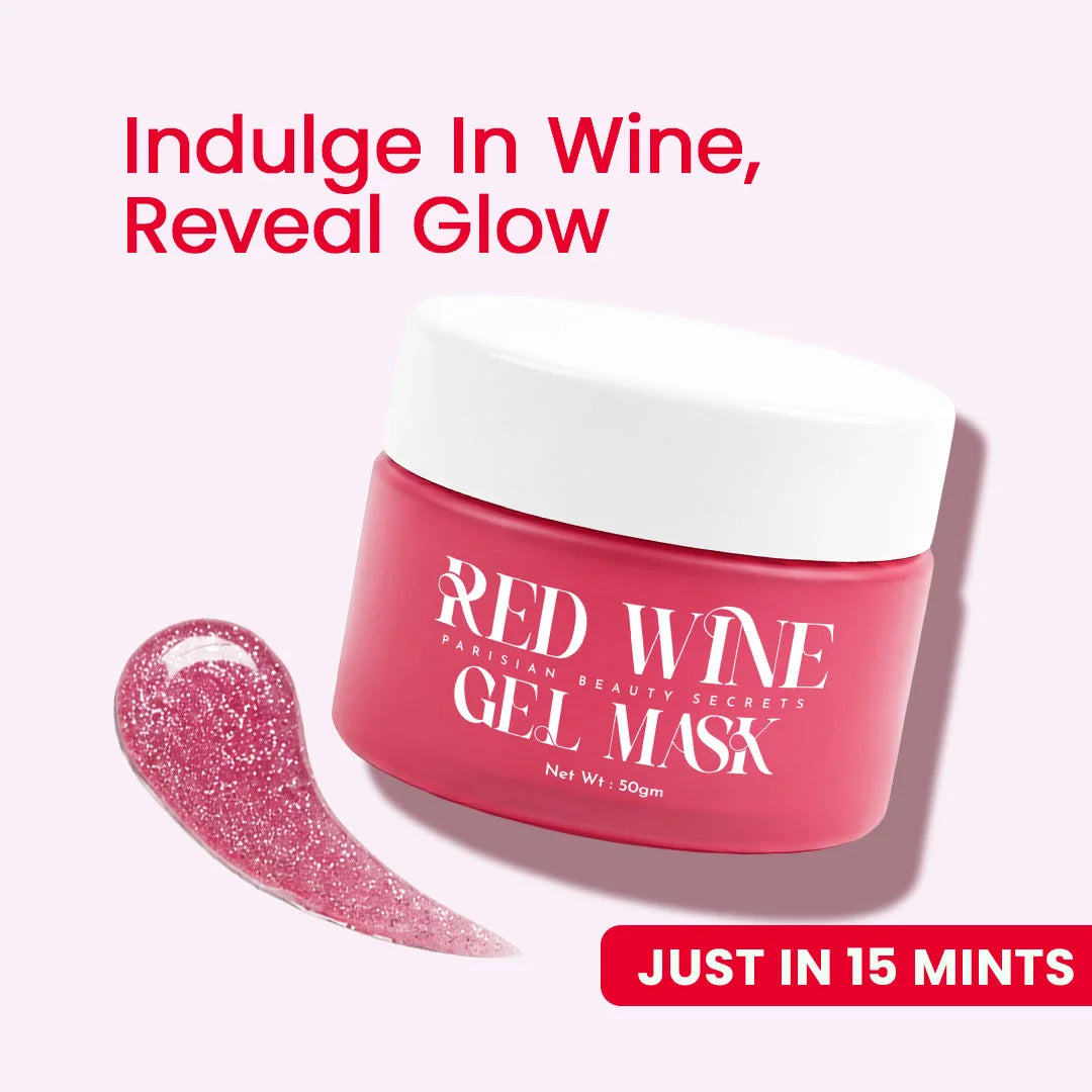 Red Wine Gel Face Mask | 50GM