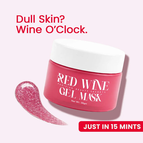 Red Wine Gel Face Mask | 50GM