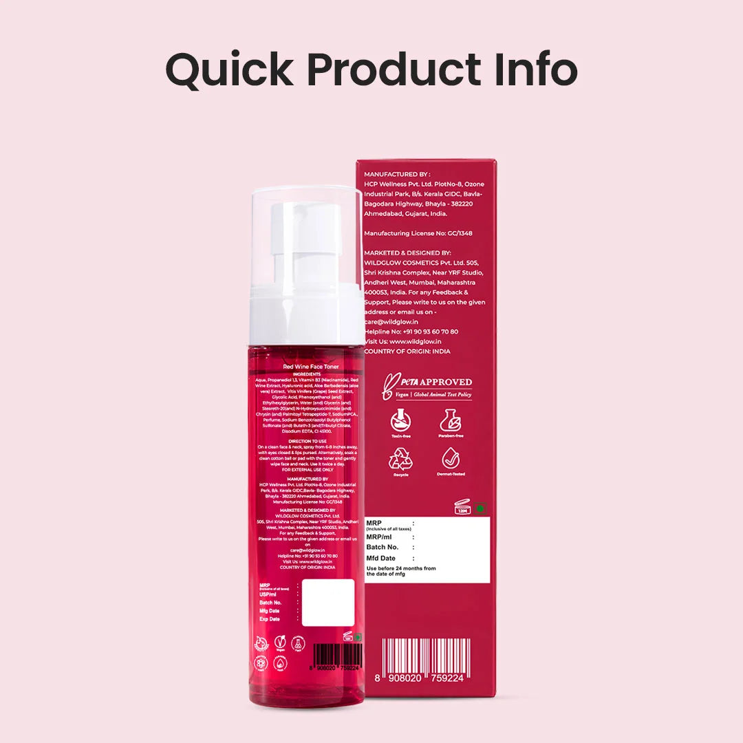 RED WINE TONER | 120ML