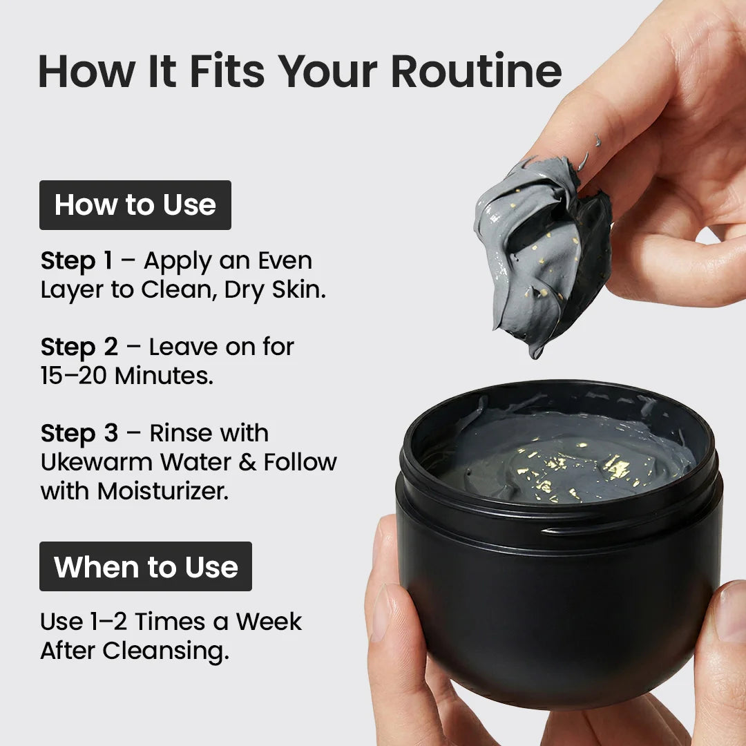 Korean Mud Mask | 250 GM