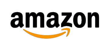 Amazon logo with a black 'a' and orange smile on a white background