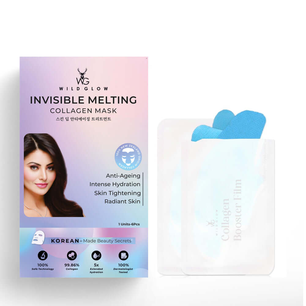 Invisible Collagen Mask For Anti-Ageing, Collagen Sheet Mask 👱🏻‍♀️