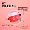 Load image into Gallery viewer, Red Wine Gel Face Mask With Paris-Based Red Wine Extracts (50 GM)
