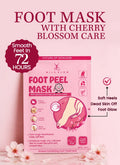 Korean Foot Mask with Cherry Blossom